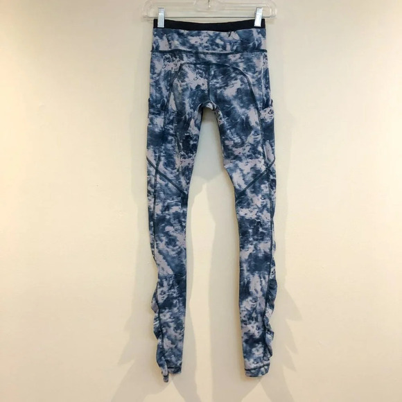 RARE Lululemon Speed Tight III All Full-On Luxtreme in Sea Side Women's 2 EUC - Picture 8 of 10